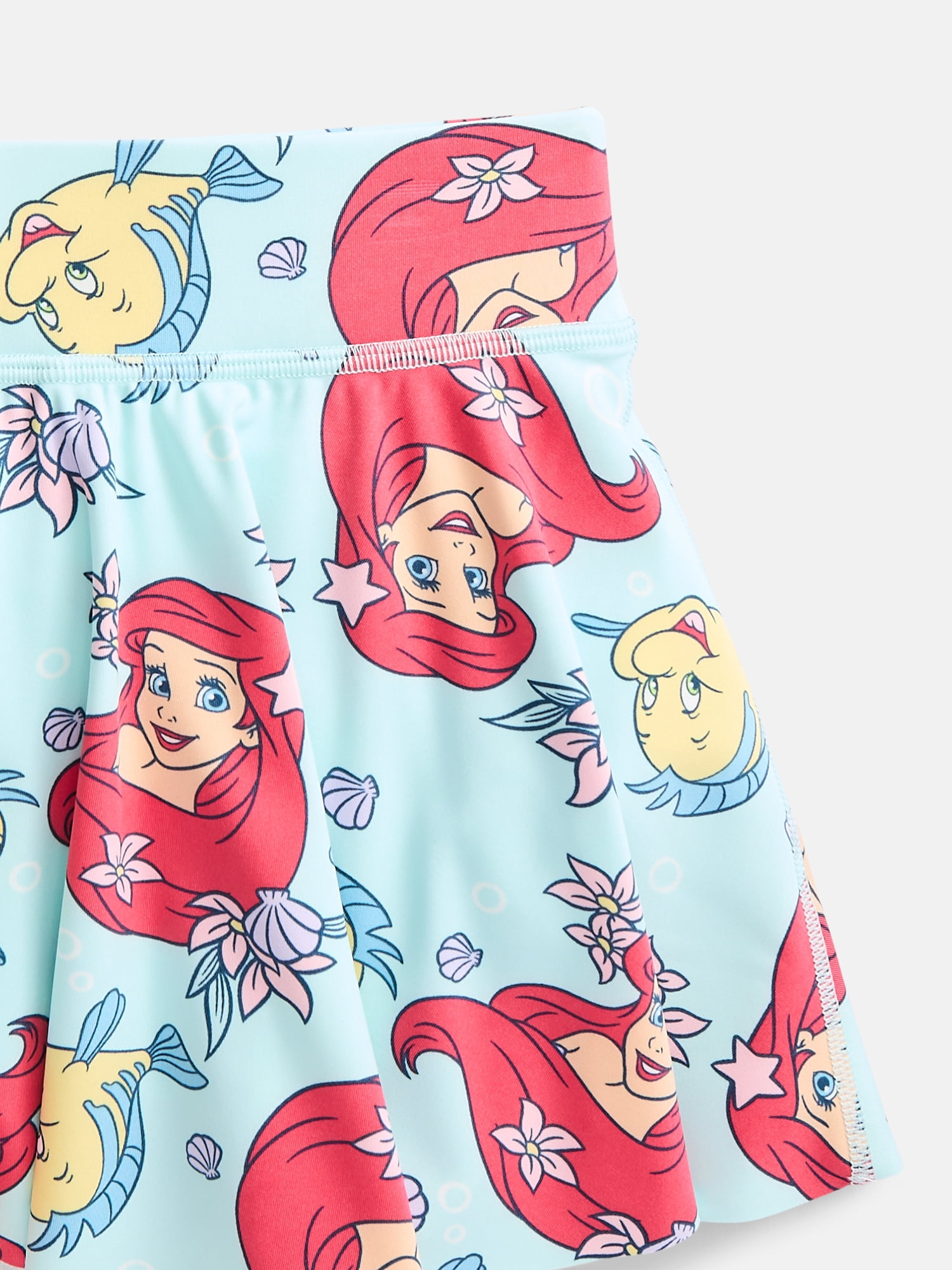 The Little Mermaid Toddler Girls' Active Tank Top and Skort Set, 2-Piece, Sizes 12M-5T