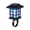 Colored Light, variant on VMWMSSR Solar Powered Fence Post Lights,Waterproof Auto On Off Clip‑On Solar Lantern,Portable Outdoor Deck Railing Light For Patio Backyard Garden Yard Decoration(Warm Light-4.13")