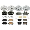 thumbnail image 2 of PowerStop Front and Rear Stock Replacement Brake Pad and Rotor Kit with Calipers Fits: PONTIAC TOYOTA Select Models KCOE2317, 2 of 5