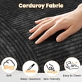 thumbnail image 3 of Centilab 3 in 1 Bean Bag Chairs, Adult Giant Floor Cushion, Convertible Bean Bag Beds with Machine Washable Cover for Living Room Bedroom Lounge, Black, 3 of 8