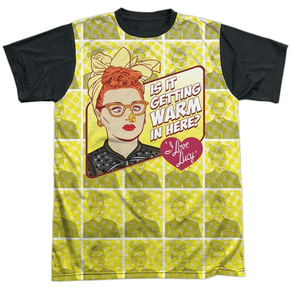 I Love Lucy Warm All Over Unisex Adult Halloween Costume Sublimated T Shirt
