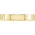 thumbnail image 2 of 10K Yellow Gold 10Ky 4mm Ltw Flat Band Size 10 Made In United States 1fll040-10, 2 of 5