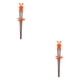 thumbnail image 2 of Cateissary 1 par de palillos para niños, regalos reutilizables para estudiantes, juego de vajilla, palillos de aprendizaje antideslizantes para Type2 NO2 Cateissary CBP230685, 2 of 5