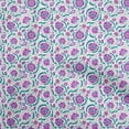 thumbnail image 1 of oneOone Cotton Cambric White Fabric Asian Suzani Sewing Fabric By The Yard Printed Diy Clothing Sewing Supplies 42 Inch Wide, 1 of 5