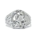 thumbnail image 2 of Mens Diamond American Eagle Ring 10K White Gold, 2 of 4