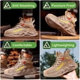 thumbnail image 6 of Steel Toe Shoes for Men Work Shoes Safety Shoes Lightweight Puncture Proof Indestructible Work boots, 6 of 6