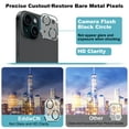 thumbnail image 5 of [2+2 Pack]For iPhone 14 Screen Protector with Camera Lens Protector,Sensor Protection,Case Friendly Privacy Tempered Glass Film[9H Hardness] for iPhone 14, 5 of 5