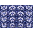 thumbnail image 1 of Ahgly Company Indoor Rectangle Patterned Purple Mimosa Purple Area Rugs, 3' x 5', 1 of 6