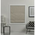 thumbnail image 5 of Exclusive Home Acadia 100% Blackout Roman Shade, 34"x64", Natural, 5 of 15