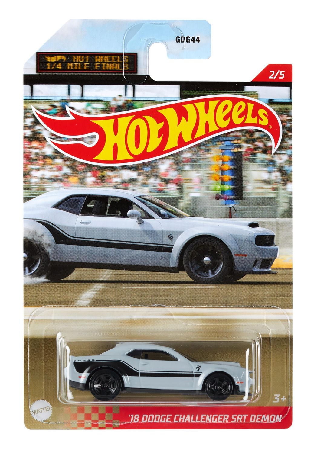 Hot Wheels 18 Dodge Challenger SRT Demon Vehicle