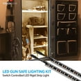 TORCHSTAR 12 Inch LED Under Lighting Kit for Locker, Closet