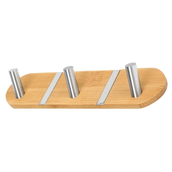 Zehuanyu  Wall Mounted Coat Rack Hangers Without Nails Bamboo Hook Small Space