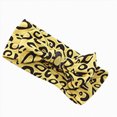 thumbnail image 4 of NOLDARES Newborn Infant Baby Girl Fall Winter Clothes Cartoon Print Ruffle Sleeve Top and Pants with Headband 3pcs/set Outfits(Yellow,0-3 M), 4 of 6