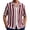 O, variant on Tqyyweavej Men's Knit Shirts Crochet Striped Summer Short Sleeve Sweater Botton Down Lapel Collar Color Block Tops Size M to 3XL