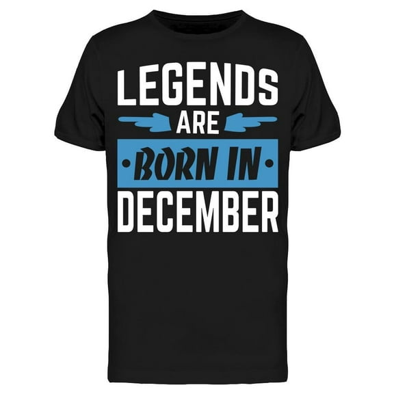 Born In December Men's T-shirt