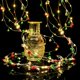 thumbnail image 5 of Guirnalda de luces navideñas, funciona con pilas, guirnalda de luces de hadas, alambre de cobre, luz decorativa, 20 pies, 60 LED Namotu WMZY-1090, 5 of 7