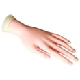thumbnail image 2 of Guardurnaity Práctica de goma Mano izquierda Extraíble Entrenamiento de arte de uñas Resistente al desgaste Conveniente Flexible Realista Mano Juegos de manicura, 2 of 6