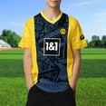 thumbnail image 3 of 2024-2025 Borussia Dortmund camiseta camiseta de fútbol con cuello en V traje diario fresco, 3 of 9