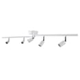thumbnail image 4 of Rotatable Track Lighting Kit Track Ceiling Spotlight Indoor Flush Mount Spotlight GU10 Base Socket 85 - 265V, 4 of 7