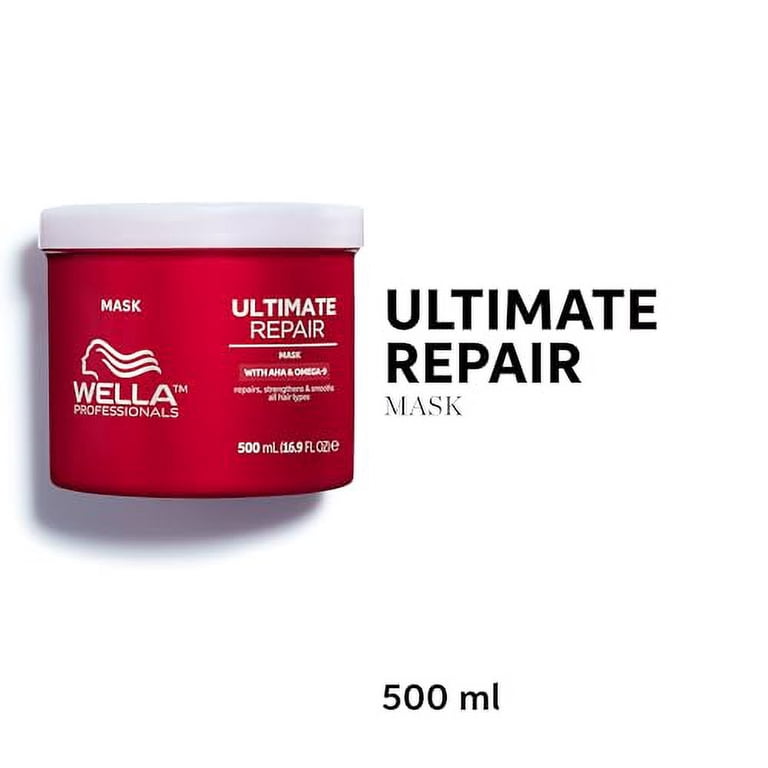 Wella, Ultimate Repair Mask, 16.9 oz, Damaged Hair Care - Walmart.com