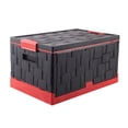 thumbnail image 1 of Caja de almacenamiento plegable perfecl de gran capacidad organizador portátil negro, 1 of 6