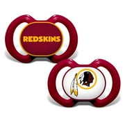 BabyFanatic Pacifier 2-Pack - NFL Washington Redskins - Officially Licensed League Gear