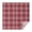 Red and Black, variant on Purple and White Checkered Pattern Square Tablecloth, Waterproof Wipeable Spillproof Washable Table Cover for Home Kitchen Party and Daily Decor 60"x60"