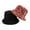 Brick Red, variant on British Flag Reversible Bucket Hat For Men Women Unisex Casual Outdoor Daily Wear Fashion Beret Cap Blue One Size