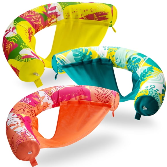 Silla inflable con fideos para piscina Sloosh, 3 paquetes para adultos Sloosh Sloosh