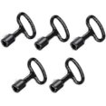 thumbnail image 1 of 5 Pcs Metal Triangle Key Triangular Key Meter Cabinet Key Gas Key For Gas Water Electricity Meter Cabinet LGL, 1 of 5