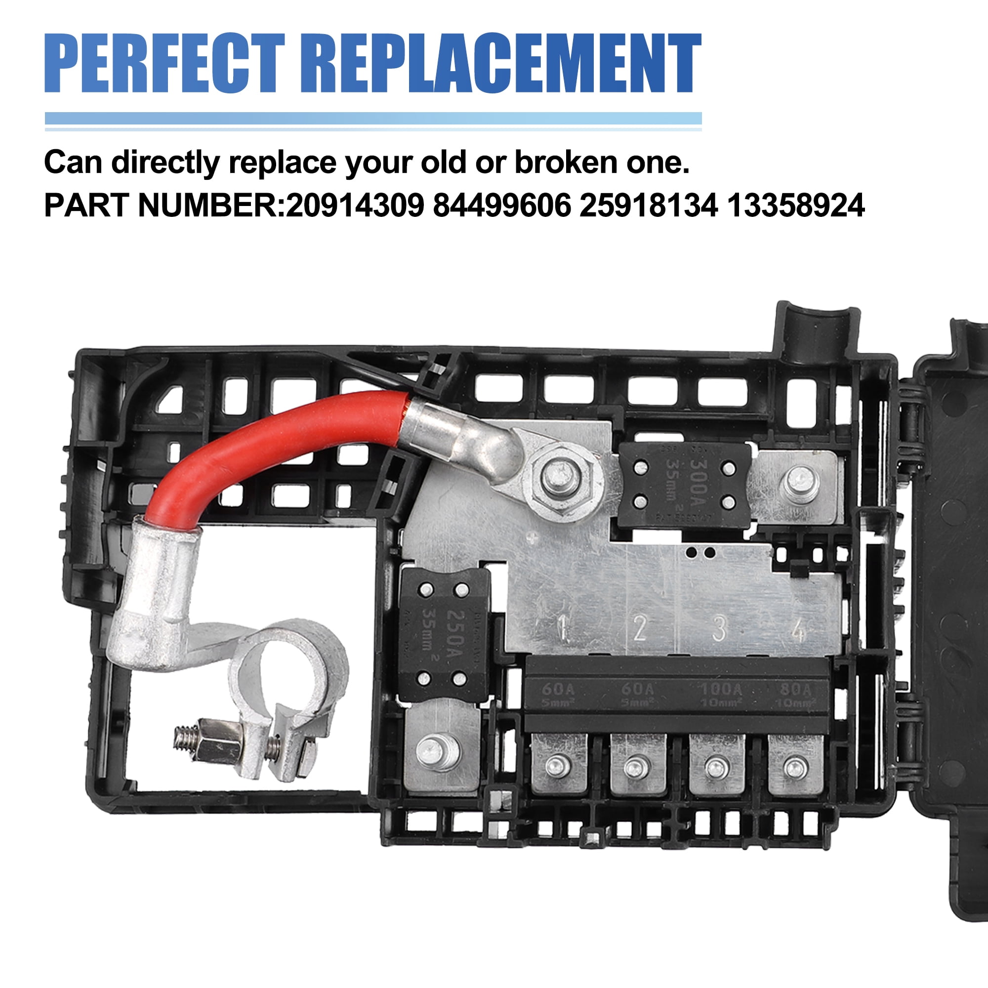 Unique Bargains Fuse Box Battery Terminal for Cadillac ATS XTS for Chevrolet Malibu