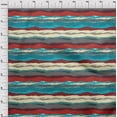 thumbnail image 4 of oneOone Viscose Chiffon Red Fabric Abstracts Sewing Material Print Fabric By The Yard 42 Inch Wide, 4 of 5