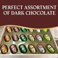 thumbnail image 3 of Andy Anand European Dark Chocolate Bottles Filled with Top-Shelf Non Alcoholic Liqueur, Packed in a Wooden Gift Box - 18 Count, Shipped 2nd Day Air, 3 of 5