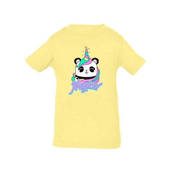 Cute Unicorn Panda T-Shirt Infant -Image by Shutterstock,  24 Months
