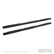 Westin 28-534565 R5 Modular Wheel-to-Wheel Nerf Step Bar; 5 in. Black; Incl. Hardware; No Drilling Required; Fits select: 2015 CHEVROLET SILVERADO, 2016-2018 CHEVROLET SILVERADO K1500 LT