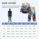 thumbnail image 4 of Balery Colorful Whimsical Earth Pijama para Hombre de Dos Piezas con Manga Larga, Conjunto de Dormir y Descanso Suave con Bolsillos-Large, 4 of 7
