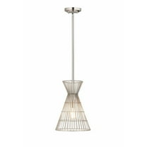 1 Light Mini Pendant-Polished Nickel Finish Bailey Street Home 372-Bel-4529479