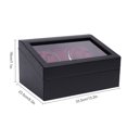 thumbnail image 2 of Rotating Watch Winder Automatic Wristwatch Storage Box Quiet Motor Rectangular Watch Winder, 2 of 15