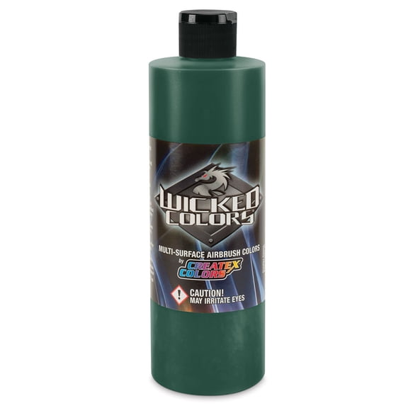 Createx Wicked Colors Airbrush Color - 16 oz, Detail Viridian
