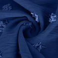 thumbnail image 7 of IROINNID Long Dress for Women Formal Wedding Guest Formal Dress Fall And Winter New Slim Dress Collar Bubble Sleeve Pleated Skirt,Blue, 7 of 7