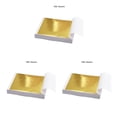 thumbnail image 3 of Bearachild 100 Uds hoja de aluminio 9x9cm práctica K hoja de oro puro brillante para dorar líneas de muebles para el hogar artesanías de pared Type1 NO1 Bearachild CBP147603, 3 of 6
