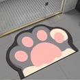 thumbnail image 4 of Vaidha Diatom Mud Bathroom Absorbent Floor Mat Quickly Absorbs Water Firmly Wraps The Edges And Is Easy To Store Stable And Non Slip, 4 of 6