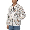 thumbnail image 3 of Honeii Outdoor Living Print Hoodies for Men, Pullover & Full Zip, Breathable Zip up Hoodie, Sweatshirt-Medium, 3 of 5