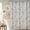 Beige/Blue, variant on Vintage Floral Shower Curtain 36x72, Lightweight Faux Linen Fabric Bathroom Curtains, Shabby Chic Purple and Pink Rose Cottagecore Bathroom Decor (Oatmeal/Pink Violet)