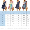 thumbnail image 5 of Women's Summer Dress Casual Short Sleeve V-Neck Short Party Dress with Pockets, 5 of 5
