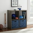 thumbnail image 4 of Galli 4 Cubby Storage Cabinet Espresso, 4 of 9