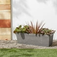 thumbnail image 3 of Arcadia Garden Products 25.5x9x9" PSW Simplicity Window Box, Taupe, 3 of 10