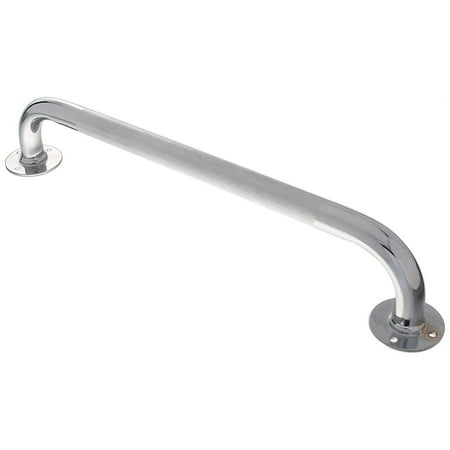 HEALTHLINE Grab Bar for Bathroom 18 inch, Bathroom Safety Bars Showers and Walls, Bathtub Safety Rail Shower Grab Bars Chrome Bath Handle for Elderly, Seniors, Disabled, ADA, Knurled Chrome (18 inch)