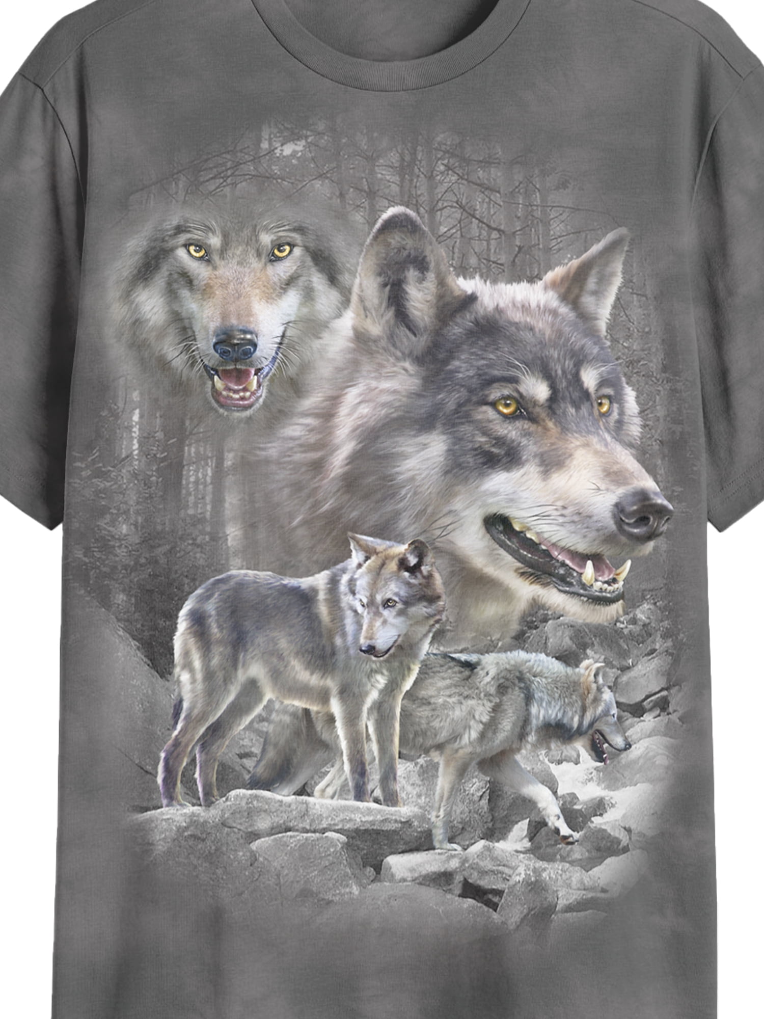 Wolf Pack, Men's & Big Men's Graphic Tee Shirt, Sizes S-3XL