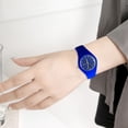 thumbnail image 2 of NovaStitch Watches for Women Sport Watch Candy Color Silicone Band Casual Quartz Analog Luminous for Daily Wear Birthday Gift - Blue, 2 of 5